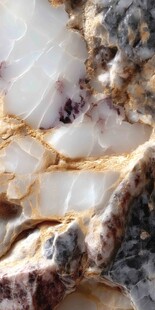 精美纹理岩石大理石