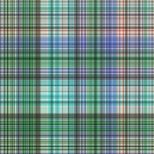 多彩格子面料布纹