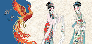 古代美女仕女图