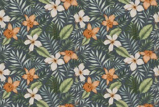 花卉植物无缝图案设计