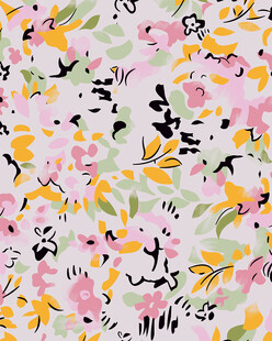 花卉抽象图案背景纹理