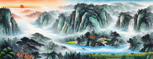 国画山水