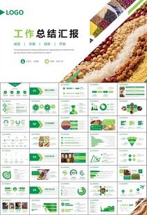 五谷杂粮健康饮食PPT