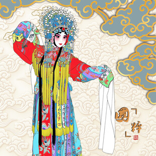 京剧花旦戏曲花旦