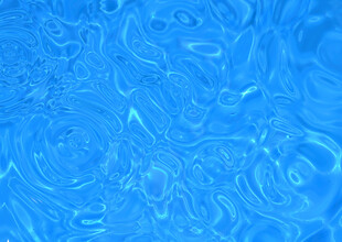 蓝色水波纹理背景图