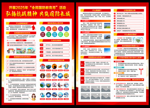 2025全民国防教育宣传手册 