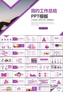 紫色时尚瑜伽馆瑜伽培训PPT