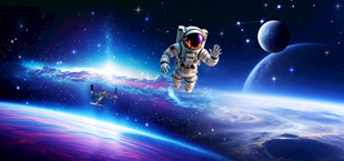宇宙星空宇航员