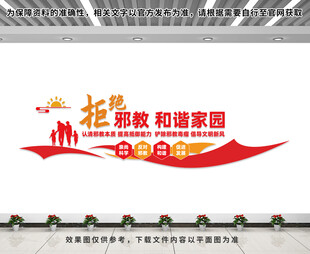 社区反邪教文化墙