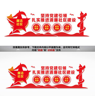 社区党建文化墙