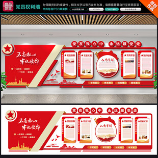 党员权利义务文化墙