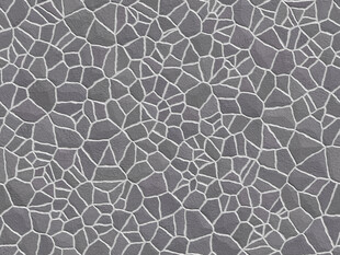 灰色几何石块墙面