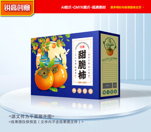 柿子包装 柿饼礼盒