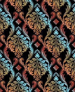 复古花纹图案设计