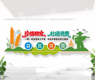 食堂标语文化墙