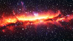 绚丽星系宇宙星空观景象