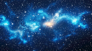 蓝色星空