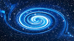 星空旋涡软膜天花吊顶灯箱