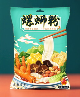 螺蛳粉包装设计 美食