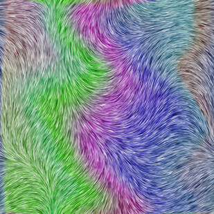 多彩毛绒纹理图案
