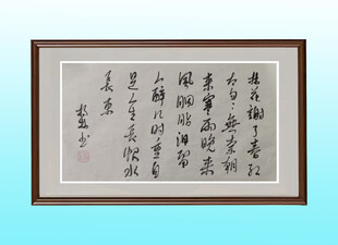 书法 相见欢 林花谢了春红