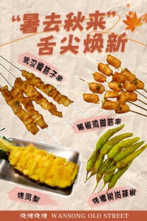 烤串上新海报