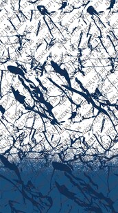 蓝白抽象纹理图案