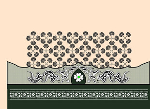 复古几何花纹装饰图案