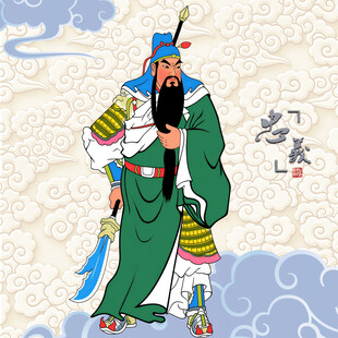 关羽画像关公画像