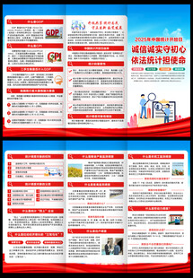 2025年中国统计开放日三折页