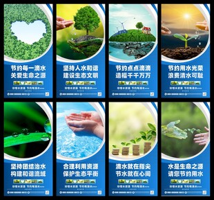 节约用水海报