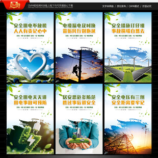 安全用电展板