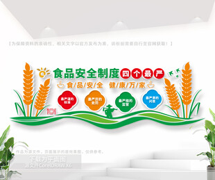 食品安全四个最严文化墙