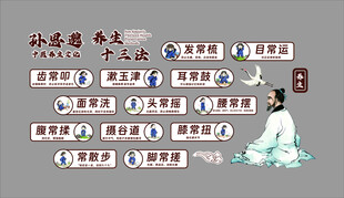 网红中医五色养生馆氛围布置美容