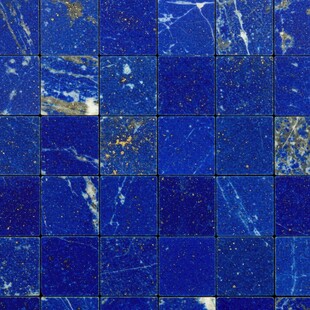 蓝色马赛克瓷砖纹理