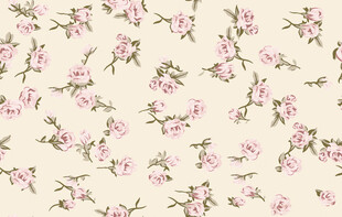 粉色花卉图案背景纹理