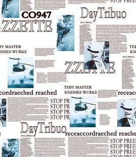 复古报纸风科技主题背景图