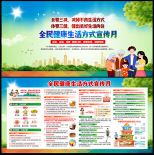 全民健康生活方式宣传月