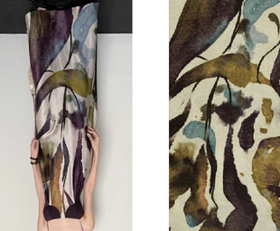 抽象艺术风格的多彩图案