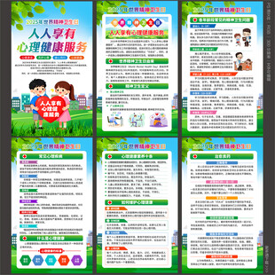 2025年世界精神卫生日海报