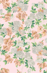 粉色花卉图案纹理背景