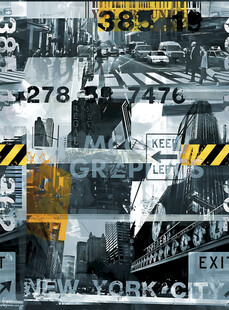 都市街头艺术风格画面