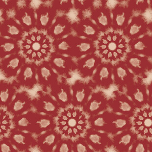 红色花卉图案纹理背景