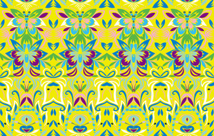 多彩几何图案纹理背景