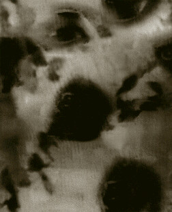 黑白抽象墨韵纹理画面