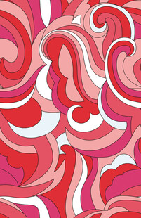 粉色系抽象漩涡图案背景