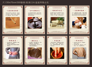 中医养生文化展板