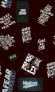 多样潮流文字图案设计