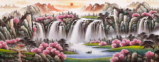 山水风景画