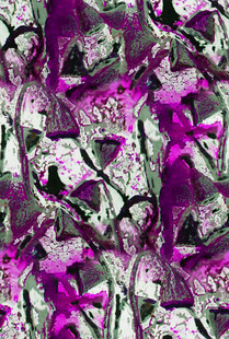 紫色花卉图案纹理背景